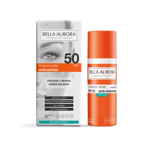 Bella Aurora - Crema solare anti-macchie SPF50+ - Pelle mista-grassa