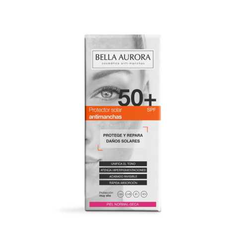 Bella Aurora - Crema solare anti-macchie SPF50+ - Pelli normali e secche