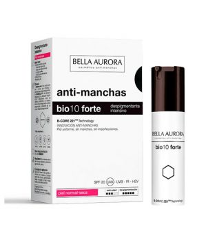 Bella Aurora - Trattamento intensivo anti-macchie Bio10 Forte - Pelli normali e secche