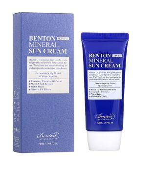 Benton - Crema solare minerale Skin Fit SPF50 PA++++