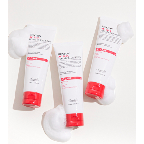 Benton - Gel detergente AC BHA per pelle grassa