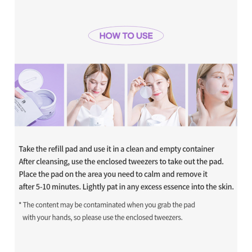 Benton - Tonico viso idratante e lenitivo in formato pads.