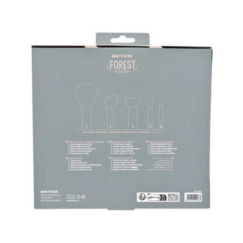 Beter - *Forest Collection* - Set di pennelli Makeup