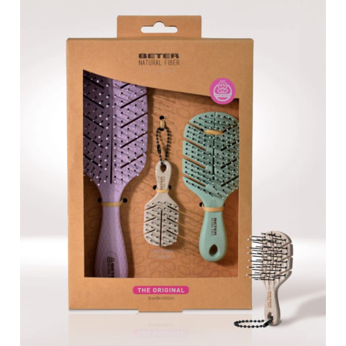 Beter - *Natural Fiber* - Kit 3 pennelli The Original