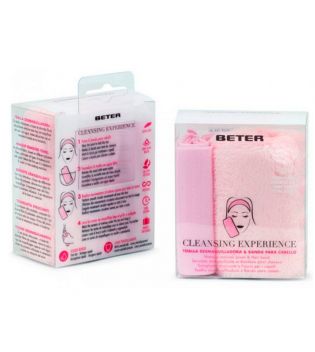 Beter - Pulizia asciugamano + fascia per capelli