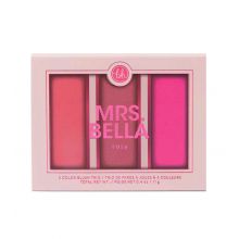 BH Cosmetics - Palette di fard Mrs. Bella - Rosy