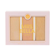 BH Cosmetics - Palette di illuminanti Mrs. Bella - Goldie BH Cosmetics - Palette di illuminanti Mrs. Bella - Goldie