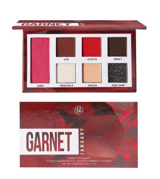 BH Cosmetics - Palette di ombretti Garnet January