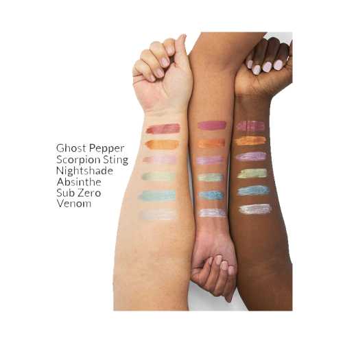 BH Cosmetics - Ombretto liquido Poison Shock - Ghost Pepper