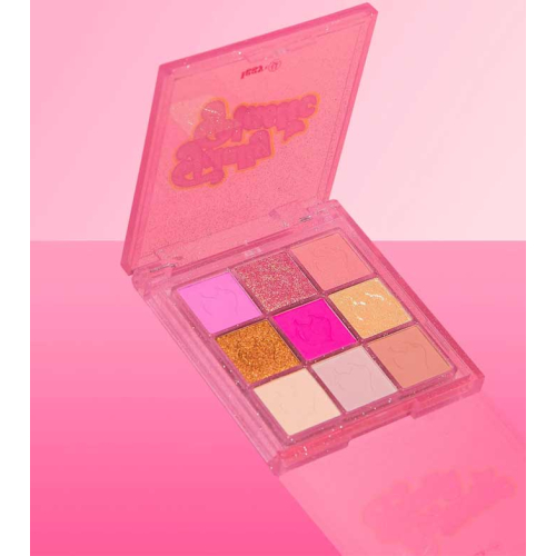 BH Cosmetics - *Totally Plastic* - Iggy Azalea Mini Eyeshadow Palette - Pink sunglasses