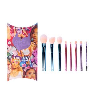BH Cosmetics - *Totally Plastic* - Set di pennelli Iggy Azalea The Total Package