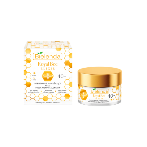 Bielenda - Crema antirughe giorno e notte idratante intensiva Royal Bee Elixir
