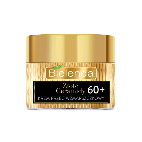 Bielenda - *Golden Ceramides* - Crema Viso Antirughe Giorno e Notte Ristrutturazione Profonda - Età 60+
