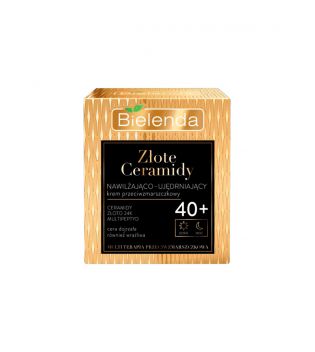 Bielenda - *Golden Ceramides* - Crema viso antirughe idratante e rassodante - Da oltre 40 anni