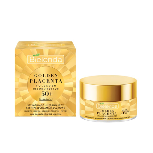 Bielenda - *Golden Placenta* - Crema antirughe liftante e rassodante 50+