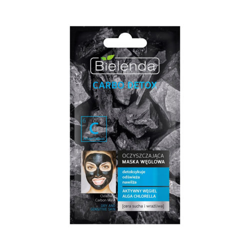 Bielenda - Maschera Carbo detox - Pelle secca e sensibile