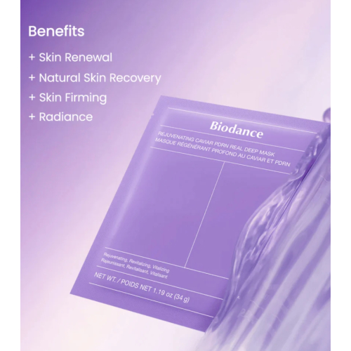 Biodance - Maschera facciale ringiovanente - Caviar PDRN