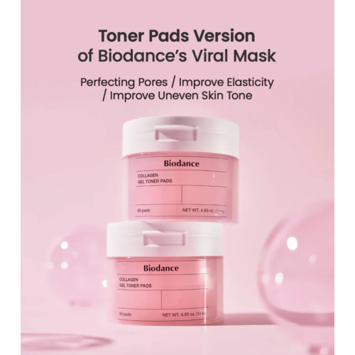 Biodance - Tonico idratante in formato pad Collagen Gel - 60pz
