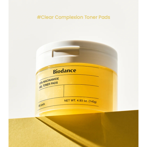 Biodance - Tonico Illuminante in Formato Pad Vita Niacinamide - 60pz