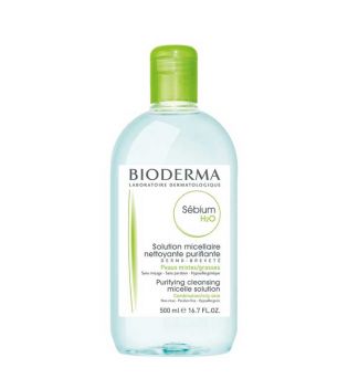 Bioderma - Acqua micellare detergente Sébium H2O - Pelle mista, grassa e acneica