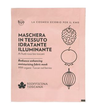 Biofficina Toscana - Maschera in tessuto idratante-illuminante