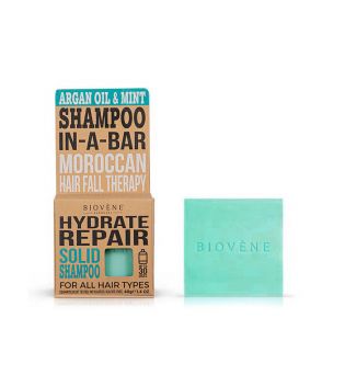 Biovène - Shampoo solido idrata e ripara - Argan Oil & Mint