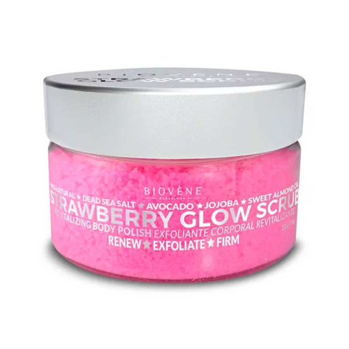 Biovène - Scrub corpo al sale marino - Strawberry Glow Scrub