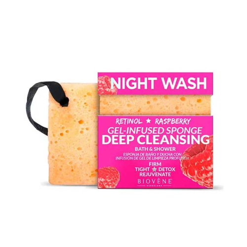 Biovène - Gel spugna bagno e doccia - Retinolo e lampone
