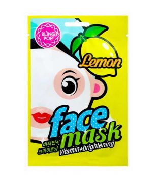 Bling Pop - Maschera facciale illuminante al limone