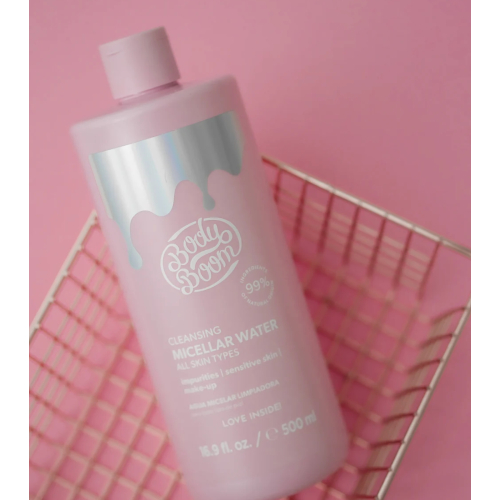 Bodyboom - *Basic Pink* - Acqua micellare detergente - Tutti i tipi di pelle