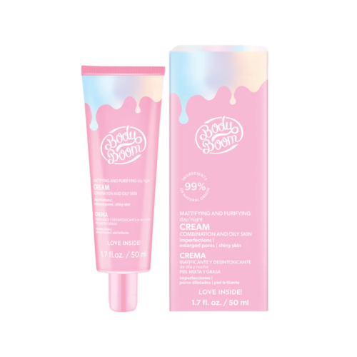 Bodyboom - *Basic Pink* - Crema viso opacizzante - Pelle mista e grassa