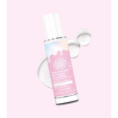 Bodyboom - *Basic Pink* - Siero viso correttivo - Pelle mista e grassa
