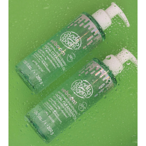 Bodyboom - *Seboom* - Gel detergente opacizzante alla betaina + acido salicilico - Pelle mista e grassa