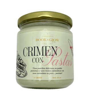 Book and Glow - *Los Archivos* - Candela di soia - Crimen Con Pastas