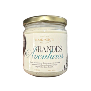 Book and Glow - *Los Archivos* - Candela di soia - Grandi avventure