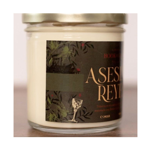 Book and Glow - *Remarkable Worlds* - Candela di soia vegana - Kingkiller