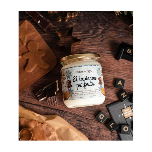 Book and Glow - *Perfect Moments* - Candela di soia - L'inverno perfetto