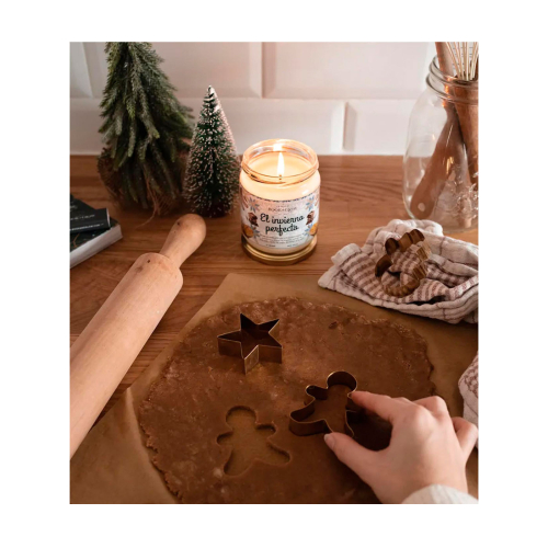 Book and Glow - *Perfect Moments* - Candela di soia - L'inverno perfetto