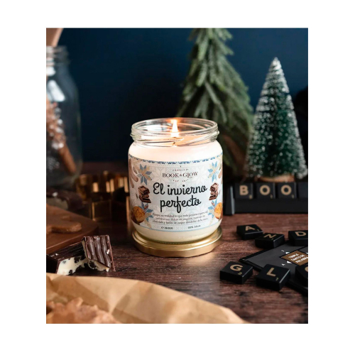 Book and Glow - *Perfect Moments* - Candela di soia - L'inverno perfetto