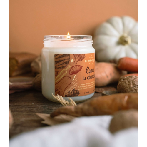 Book and Glow - *Perfect Moments* - Candela di soia - Tempo di raccolta