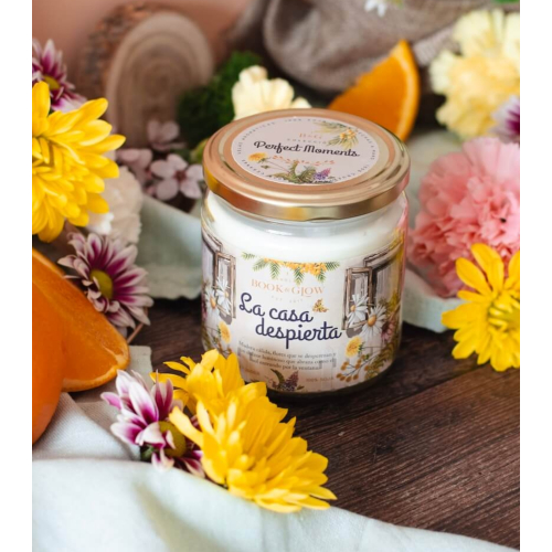Book and Glow - *Perfect Moments* - Candela di soia - La casa despierta