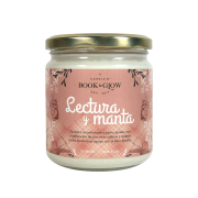 Book and Glow - *Perfect Moments* - Candela di soia - Lectura y manta