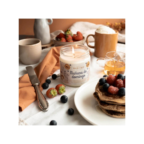 Book and Glow - *Perfect Moments* - Candela di soia - Mañana de domingo