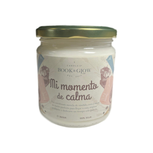 Book and Glow - *Perfect Moments* - Candela di soia - Il mio momento di calma