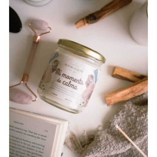 Book and Glow - *Perfect Moments* - Candela di soia - Il mio momento di calma