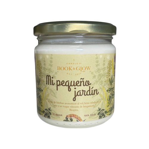 Book and Glow - *Perfect Moments* - Candela di soia - Il mio piccolo giardino