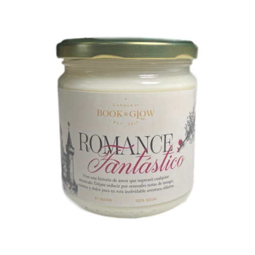 Book and Glow - *Perfect Moments* - Candela di soia - Romanticismo fantastico