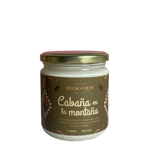 Book and Glow - *Perfect Moments* - Candela di soia - Cabaña en la montaña