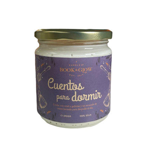Book and Glow - *Perfect Moments* - Candele di soia - Cuentos para dormir