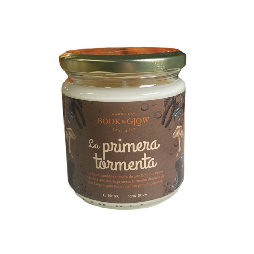 Book and Glow - *Perfect Moments* - Candela di soia - La primera tormenta